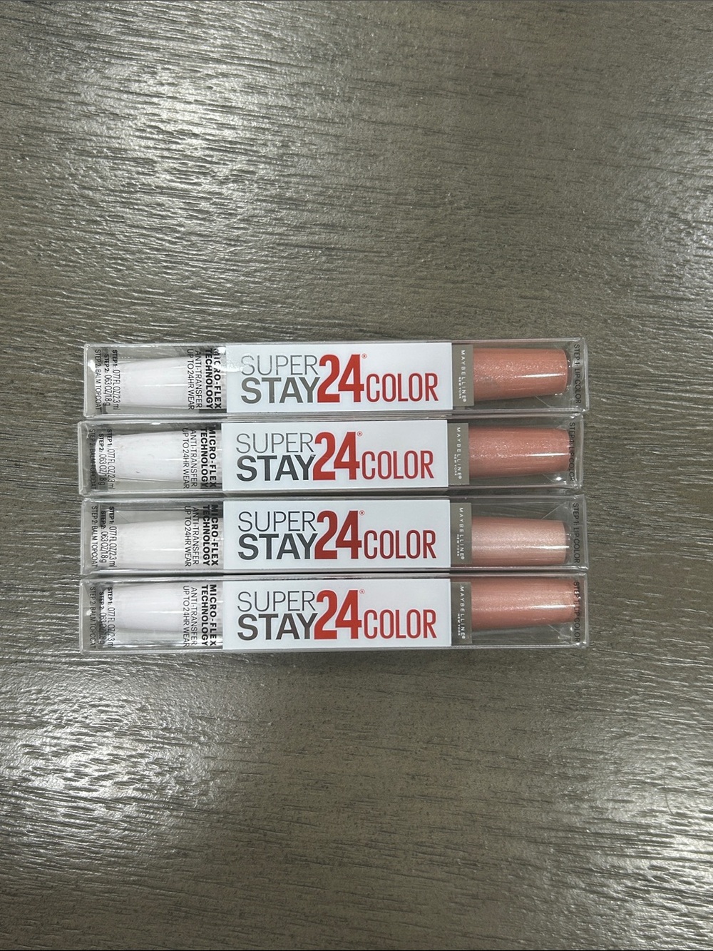 2X Maybelline SuperStay 24 Color Longwear  Lipstick  #136 constant toast